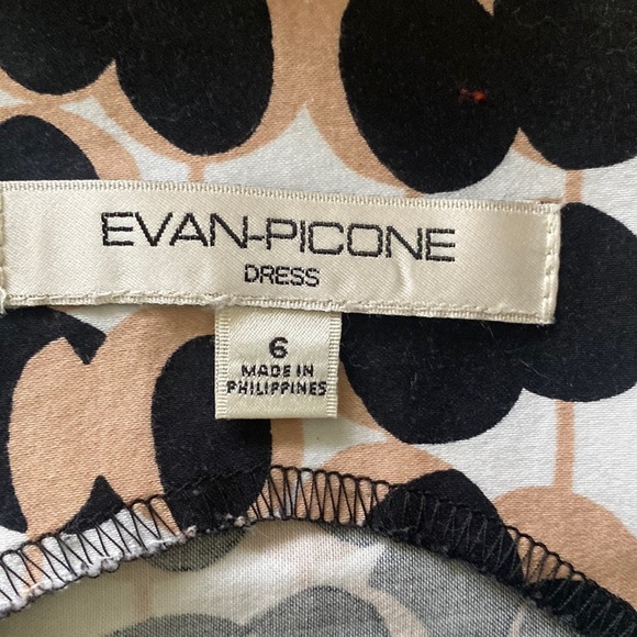 Evan Picone Dot Dress - Picture 3 of 7